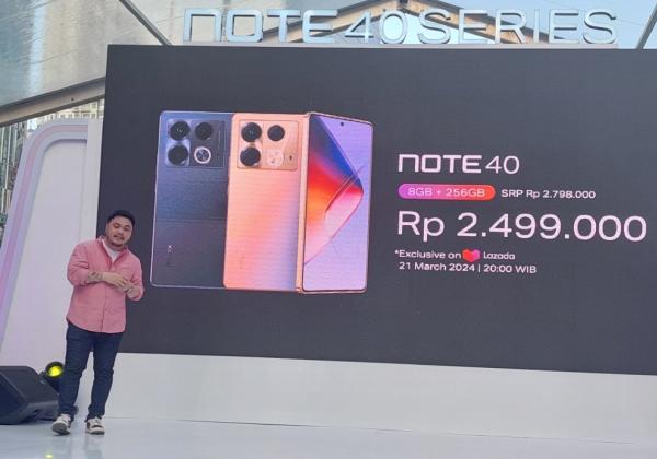 Intip Spesifikasi Infinix Note 40 Series yang Baru Diluncurkan di Indonesia, Harganya Cuma Segini...