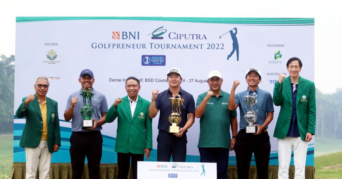 Hasil Memukau, Suteepat Praateeptienchai Memenangkan BNI-Ciputra Golfpreneur