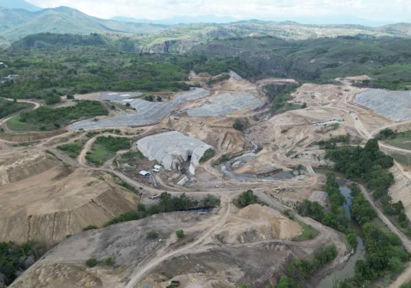 Bangun Bendungan Mbay, Brantas Abipraya Sokong Produksi Beras di NTT
