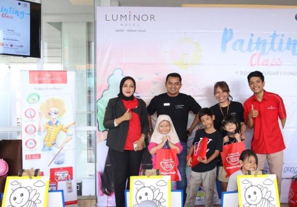 Melukis dengan Cinta dan Kreasi: Luminor Hotel Jambi Sambut Tahun Ajaran Baru dengan Meriah
