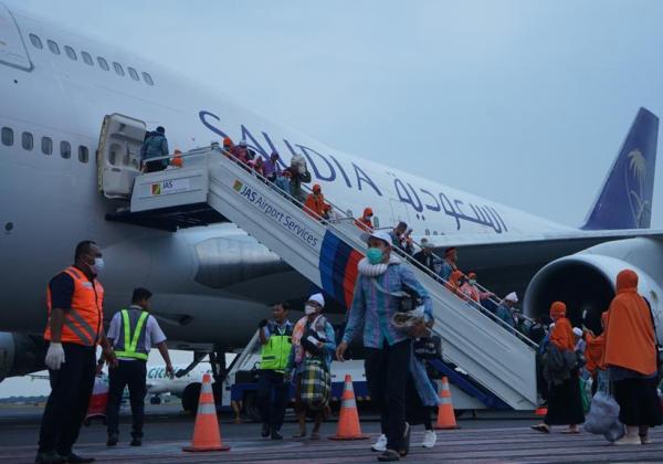 Angkasa Pura I Mulai Layani Lebih dari 100 Ribu Jemaah Haji Pulang ke Tanah Air
