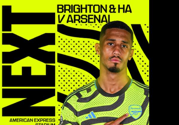Link Live Streaming Liga Inggris 2023-2024: Brighton vs Arsenal