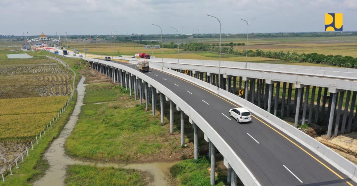 Kementerian PUPR Terus Lanjutkan Pembangunan Jalan Tol Semarang-Demak