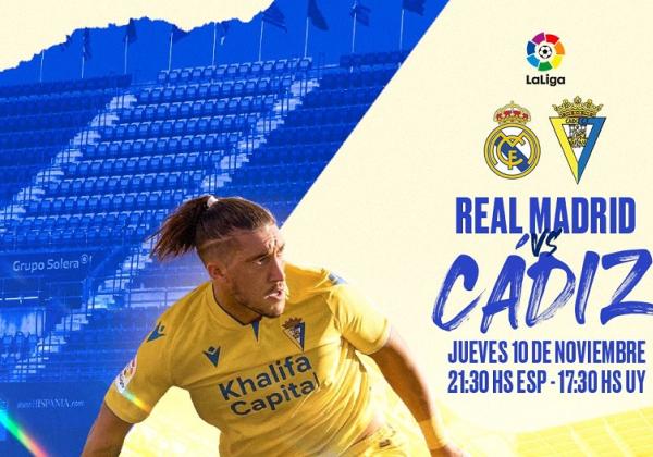 Link Live Streaming LaLiga Spanyol 2022/2023: Real Madrid vs Cadiz