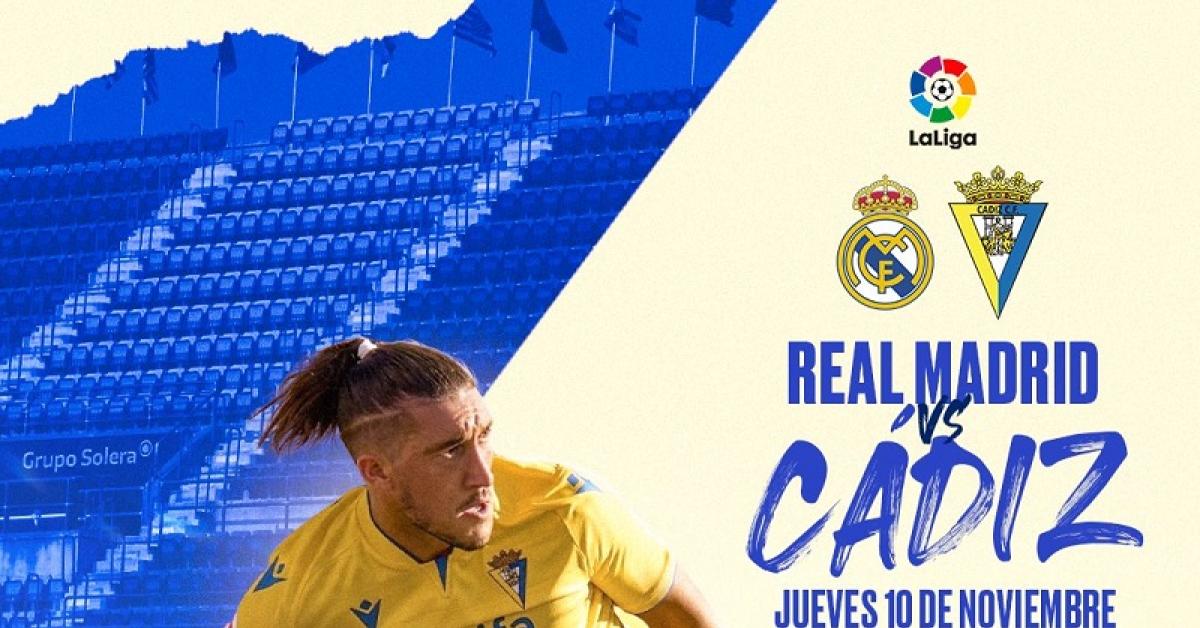 Link Live Streaming LaLiga Spanyol 2022/2023: Real Madrid vs Cadiz