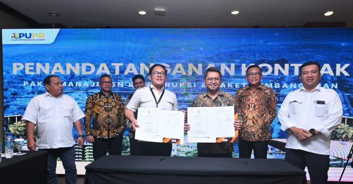 Tambah Portofolio di IKN, Hutama Karya Teken Dua Kontrak Proyek Senilai Rp1,1 Triliun