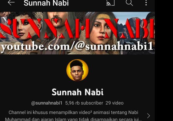 Viral Chanel YouTube 'Sunnah Nabi' Bikin Animasi Nabi Muhammad, Ansor NU Desak Polisi Bergerak Tangkap Pelaku!