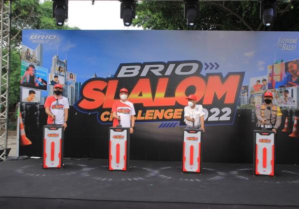 Rekor King Of Brio Berhasil Dipecahkan di Seri Penutup Brio Slalom Challenge 2022 Kota Surabaya