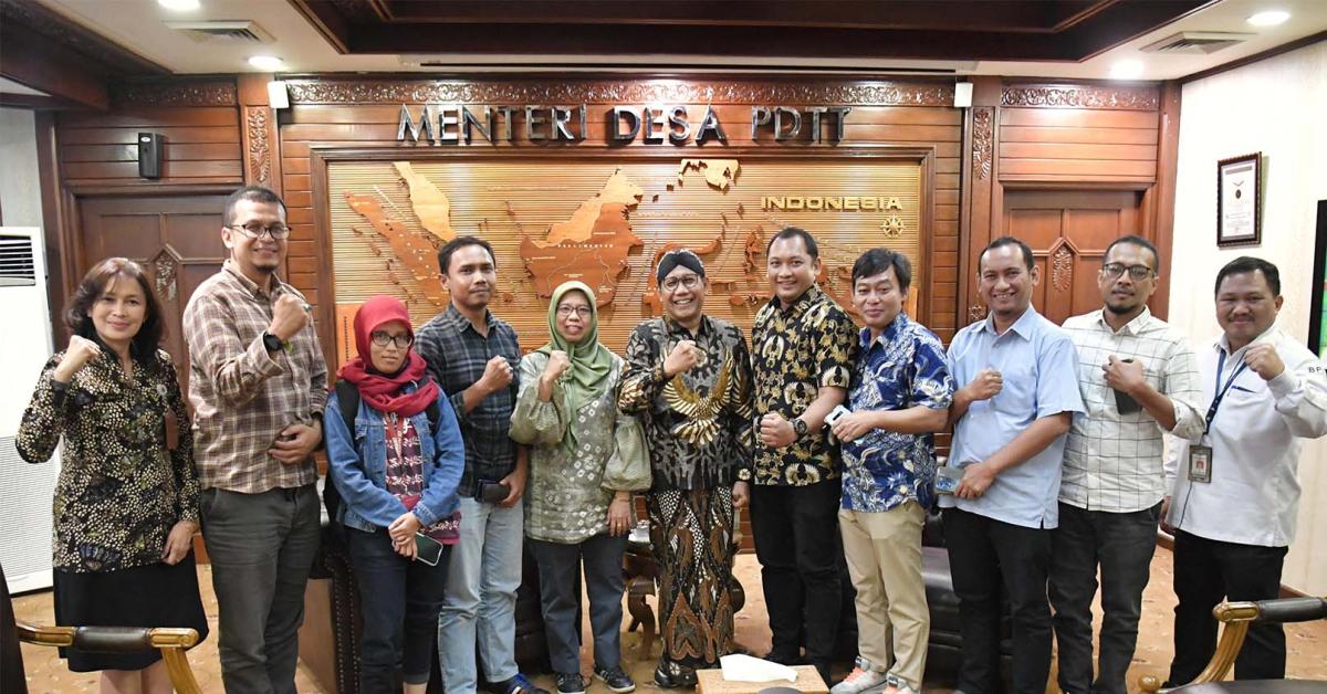 Kemendes-DNN Jalin Kerjasama, Support Pembangunan Desa Tertinggal