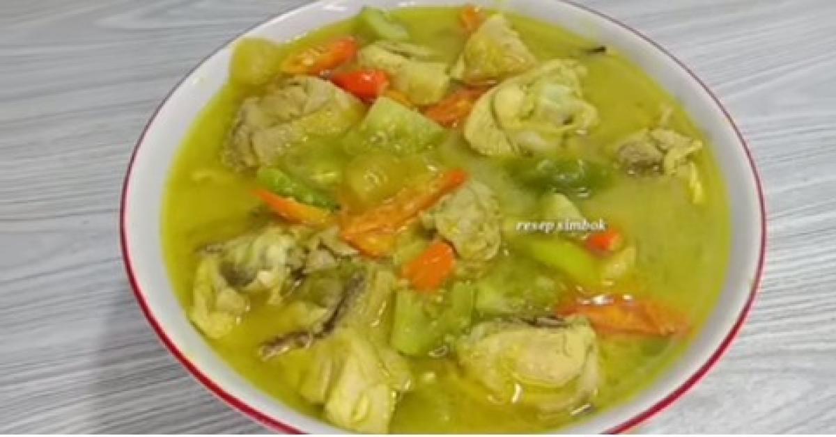 Yuk Recook Resep Garang Asem Ayam Tanpa Santan! Kuahnya Segar Bikin Nafsu Makan Bertambah