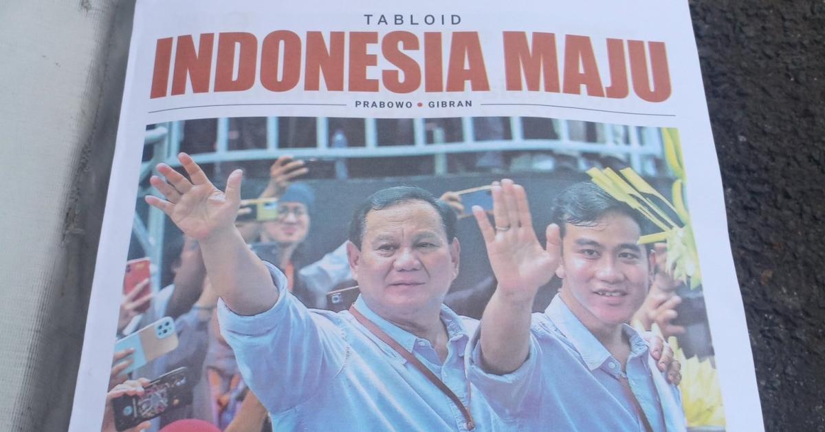 Jawa Tengah Heboh! Beredar Luas Tabloid Bergambar Capres-Cawapres Prabowo-Gibran, Bawaslu Magelang, 'Sudah Kita Sita'