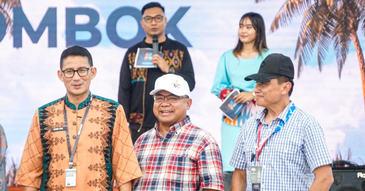 Sukseskan World Superbike 2022 dengan Listrik Tanpa Kedip di Sirkuit Mandalika, Sandiaga Uno Apresiasi PLN 