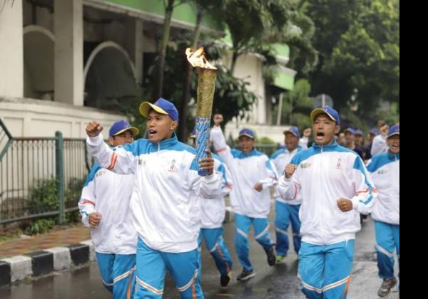 Porprov Banten VI Siap Dimulai, Obor Telah Dinyalakan dan Dikirap ke Seluruh Penjuru Banten
