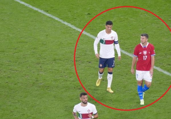 Detik-detik Bek Persija Kudela Berduel Dengan Ronaldo Saat Ceko vs Portugal di UEFA Nations League