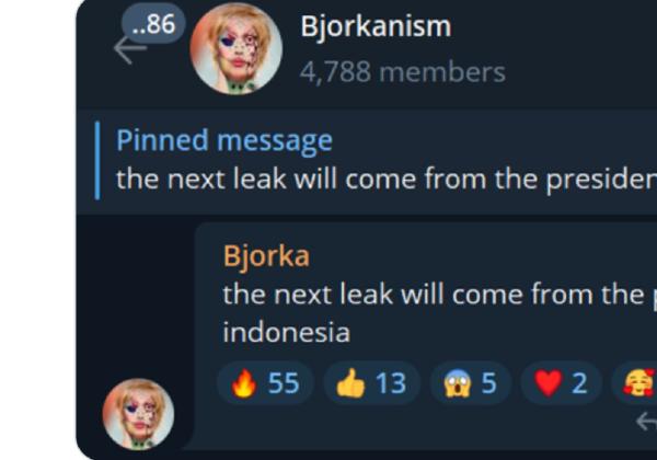 Waduh! Hacker Bjorka Target Jokowi: The Next Leak Will Come From The Presiden of Indonesia  