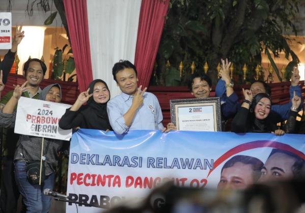 Deklarasi Dukung Prabowo Gibran, Relawan Pecinta Dangdut 02 Ingin Pekerja Seni Diperhatikan