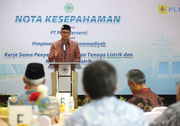 PLN dan PP Muhammadiyah Kerja Sama Kembangkan Sektor Pendidikan hingga Layanan Kesehatan