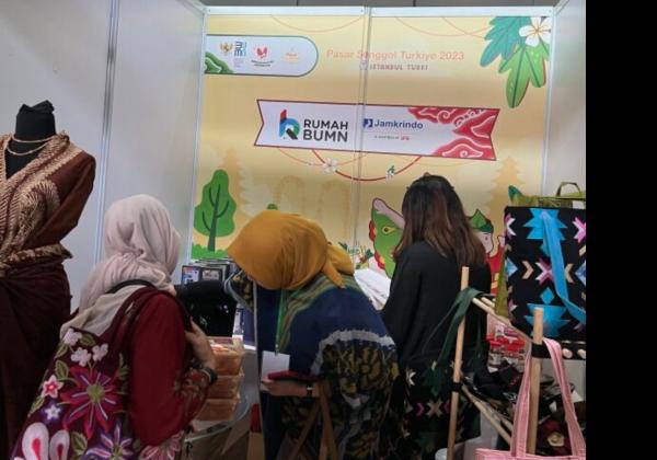 Jamkrindo Bawa 21 Produk UMKM ke Festival Pasar Senggol di Turki