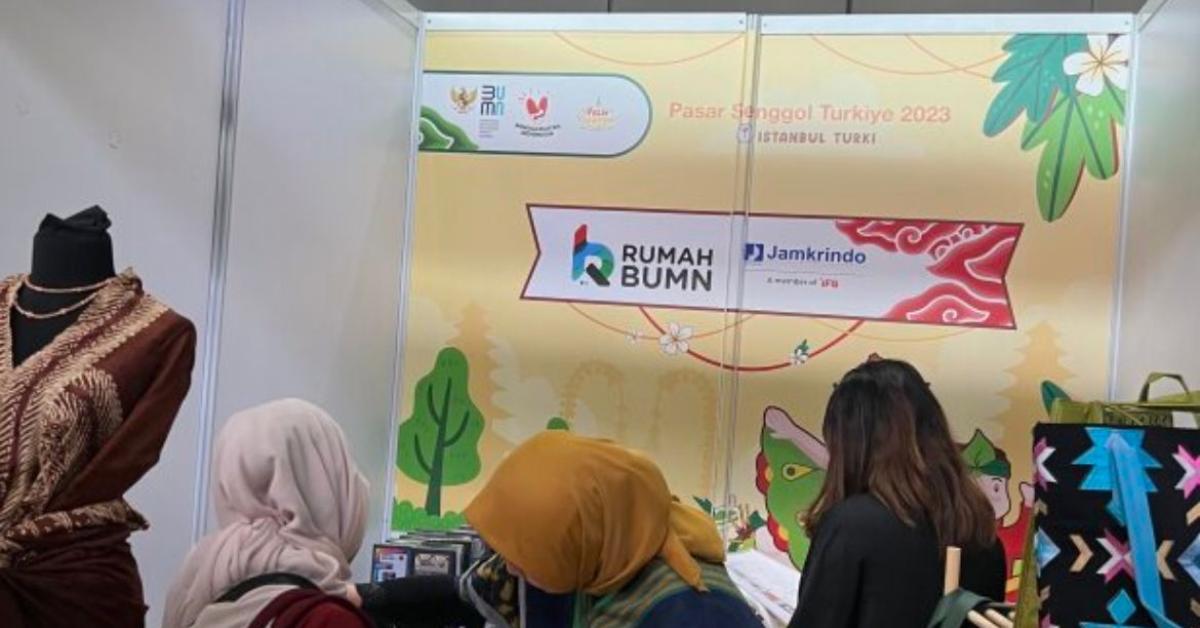 Jamkrindo Bawa 21 Produk UMKM ke Festival  Pasar Senggol di Turki