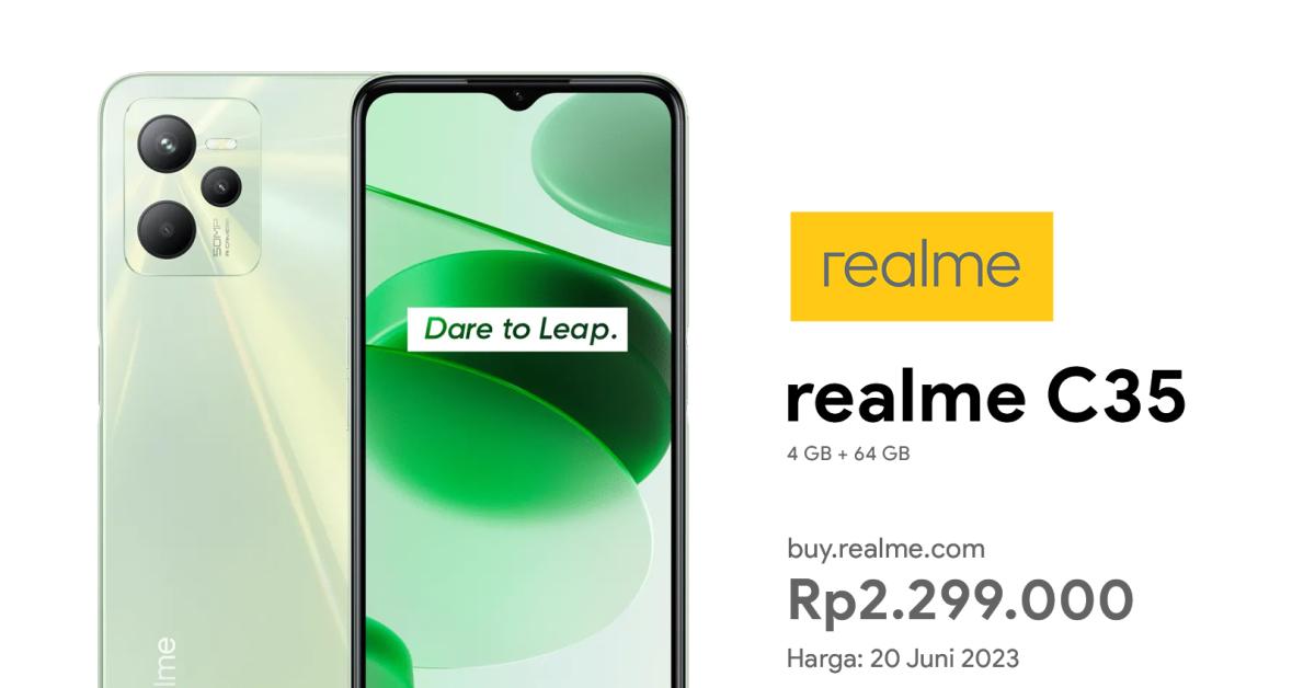Murah! Harga Realme C35 Terbaru Juni 2023 dari Rp 2 Jutaan Jadi Turun Segini