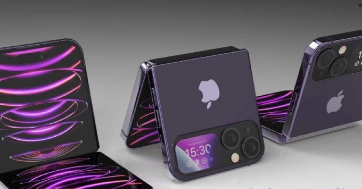 Terungkap! Bocoran Tampang iPhone 15 Flip, Disebut Bakal Jadi Pesaing Samsung Galaxy Z Flip