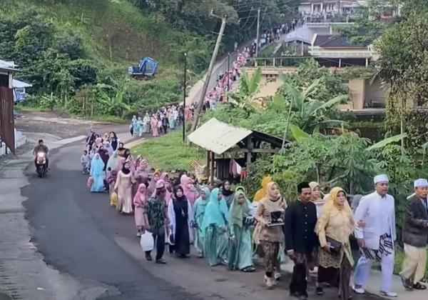 Viral Rombongan Pengantin Pria Berjumlah 3.000 Orang, Ridwan Kamil: Indahnya Prosesi Menikah