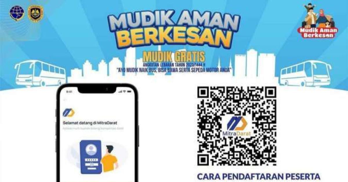 Cara Daftar Mudik Gratis Nataru 2024 dari Kemenhub, Mudah dan Banyak Rutenya