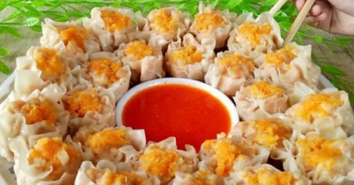 Gurih dan Kenyal, Begini Resep Rahasia Buat Dimsum Ayam Udang Ala Restoran, Cocok untuk Camilan Sore!