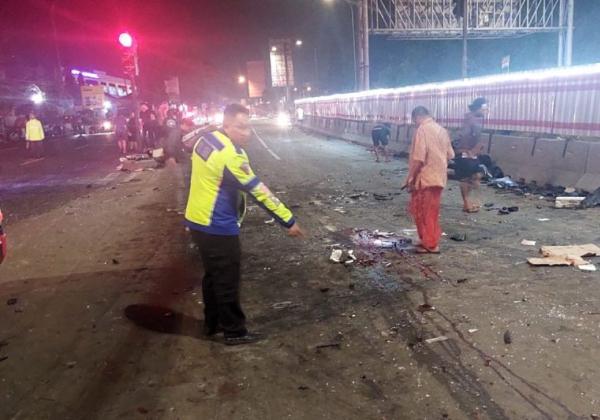 Kecelakaan Maut, Truk Tabrak Motor dan Mobil di Exit Tol Bawen Semarang 3 Orang Tewas 