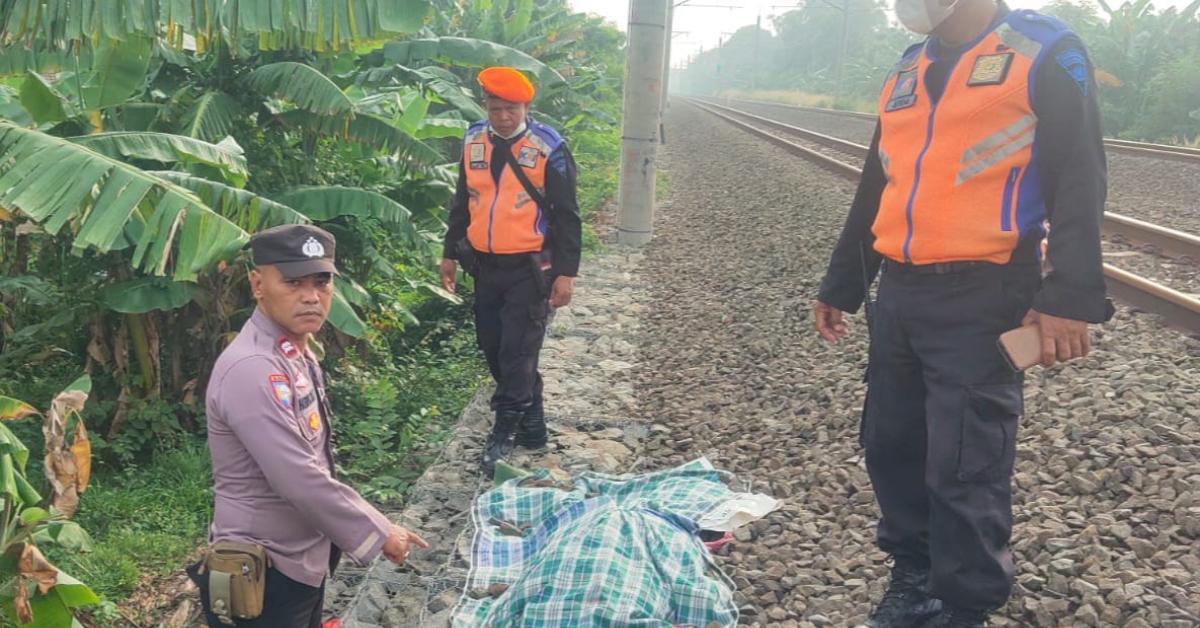 Mayat Perempuan Ditemukan Tewas Tertabrak KRL di Cibitung Bekasi, Diduga Bunuh Diri Akibat Depresi