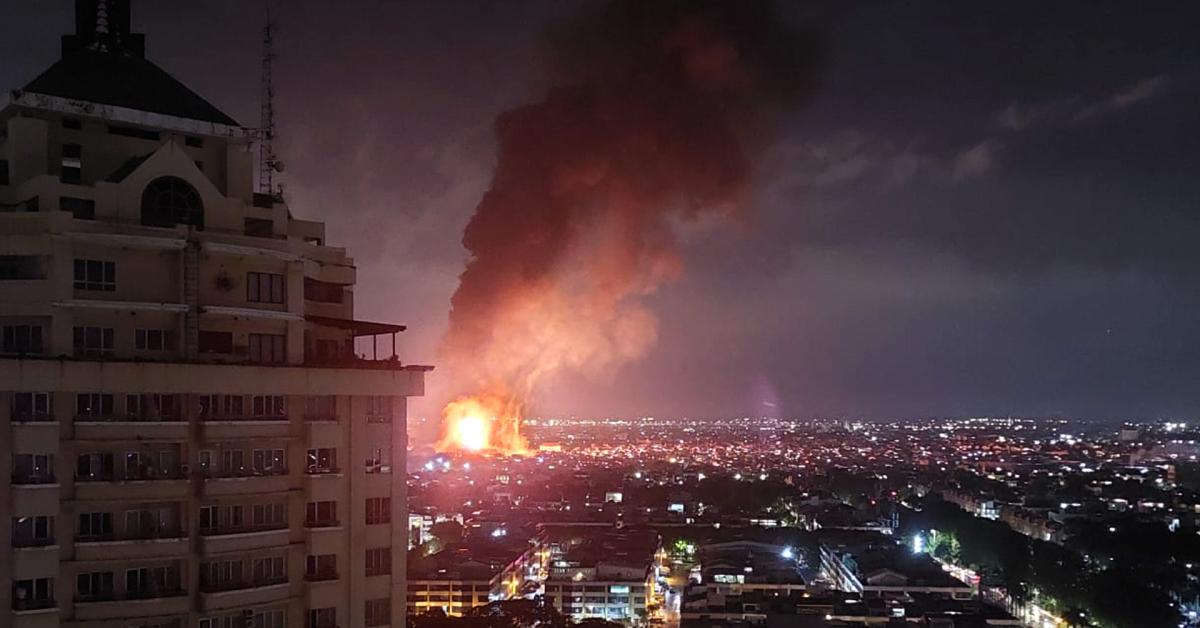 Depo Pertamina Plumpang Terbakar, 10 Korban Dibawa ke RSUD Koja