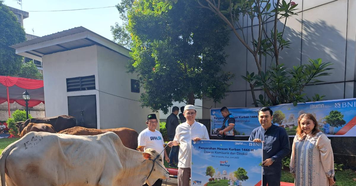 Idul Adha 1444 H, BNI Berbagi 730 Hewan Qurban