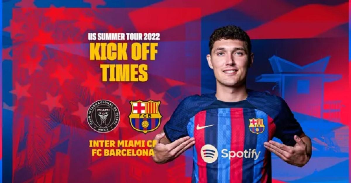 Link Live Streaming Friendly Match 2022: Inter Miami vs Barcelona