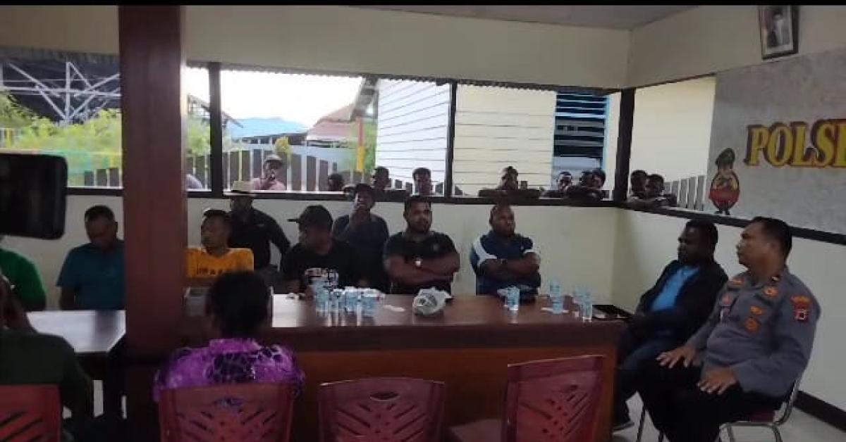 WNA dan Warga Dipergoki Ngebor Tambang Emas tanpa Izin di Nabire 