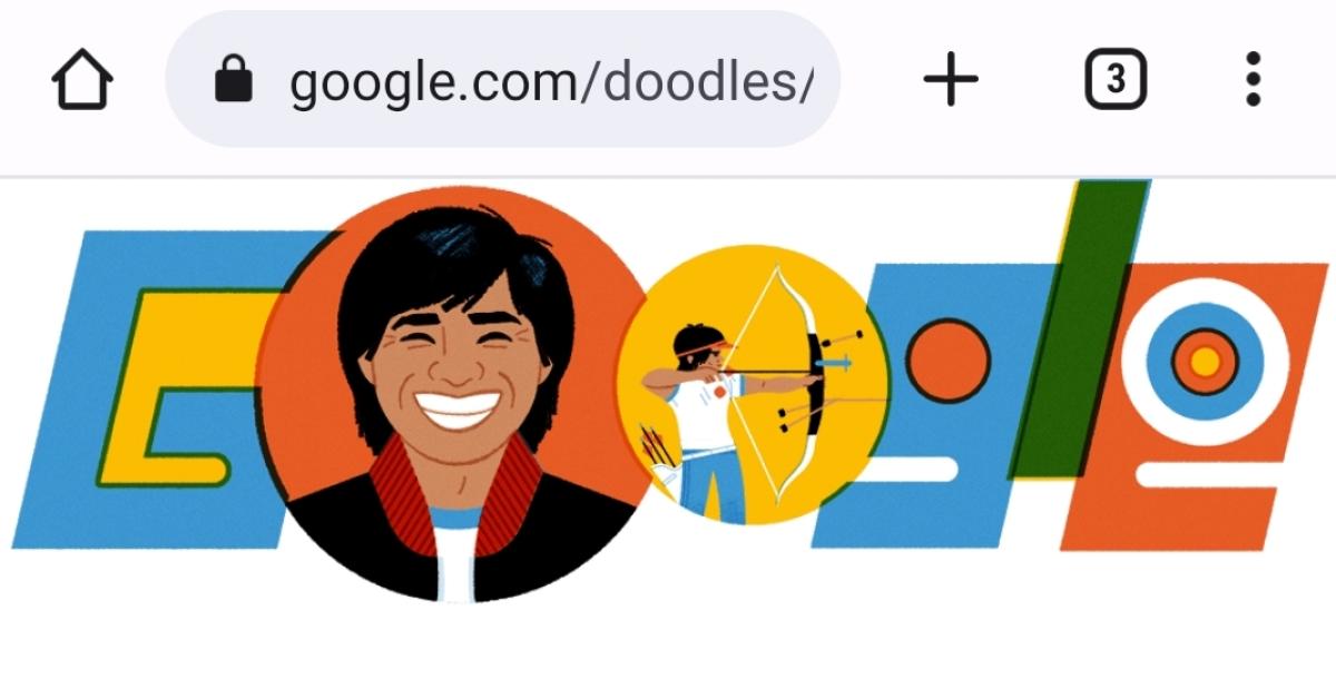 Google Doodle Hari Ini Tampilkan Donald Pandiangan, Juara Panah yang Dijuluki Robin Hood dari Indonesia