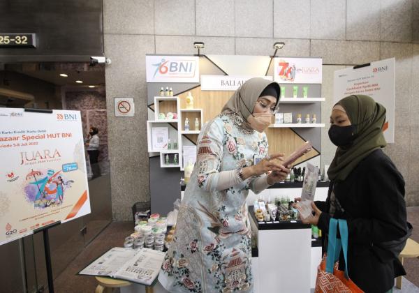 HUT Ke-76 Semakin Meriah, BNI Promosikan UMKM Binaan