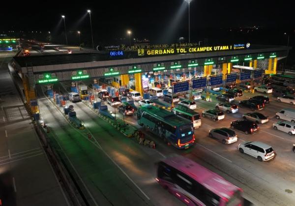 Jasamarga Transjawa Tol Catat 521.290 Kendaraan Tinggalkan Jakarta Lewat GT Cikampek Utama 