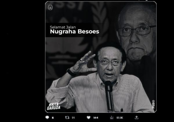 Eks Sekjen PSSI Nugraha Besoes Meninggal Dunia 