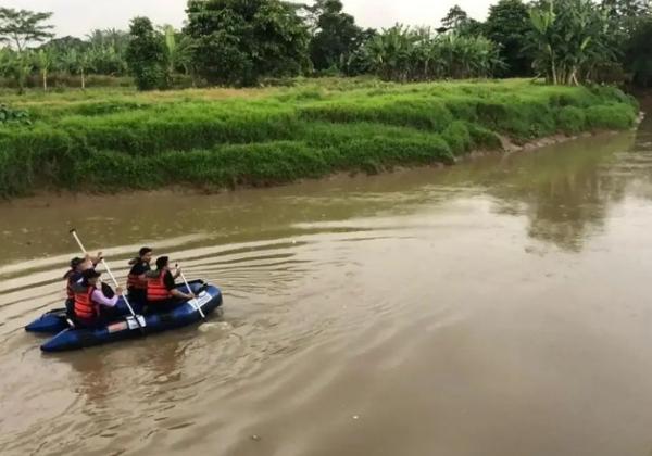 Jasad Bocah 10 Tahun yang Tenggelam di Sungai Cidurian Tangerang Belum Juga Ditemukan