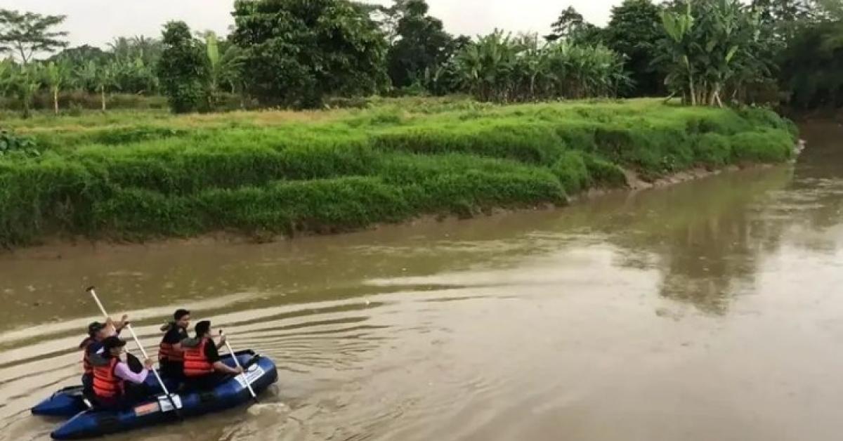 Jasad Bocah 10 Tahun yang Tenggelam di Sungai Cidurian Tangerang Belum Juga Ditemukan