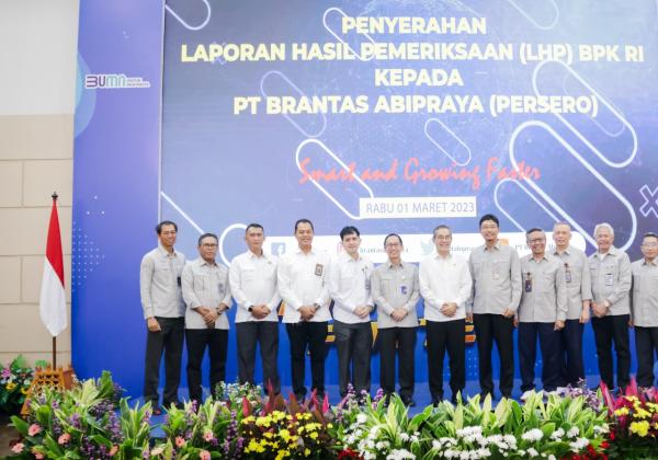 Kinerja Cemerlang, Abipraya Kantongi WTP dari BPK RI