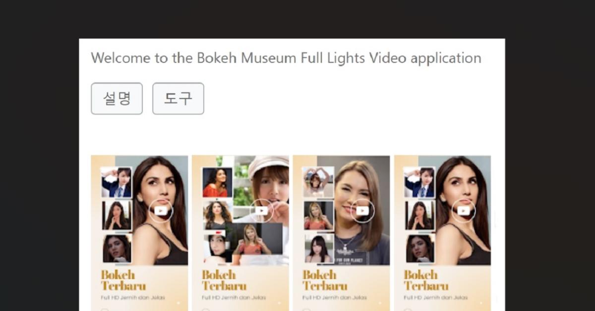 Apa Itu Full Video Museum Bokeh? 