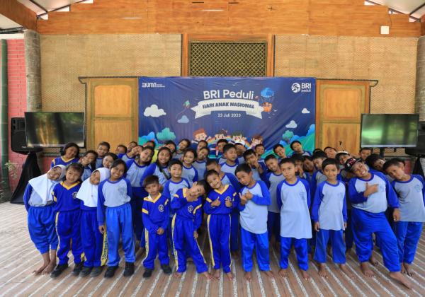 Meriahkan Hari Anak Nasional, BRI Peduli Renovasi Sekolah dan Wisata Edukasi