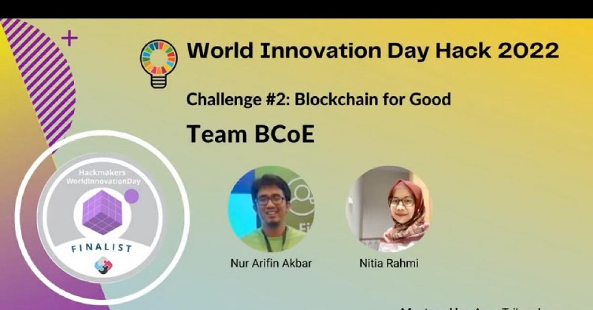 Digital Talent BRI Torehkan Prestasi di Ajang UN World Innovation Day Hack 2022