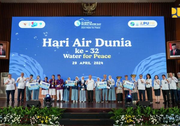 Puncak Hari Air Dunia ke-32, Menteri Basuki: Tingkatkan Kemampuan Mengelola Air