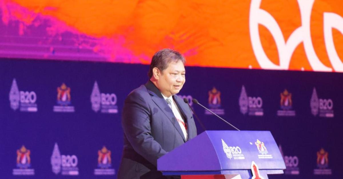 Menko Airlangga: Kerja Sama Sektor Publik-Swasta Kunci Arsitektur Ekonomi Pasca Pandemi