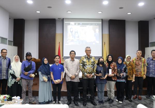 Esa Unggul Bersama Kemlu Gelar Nobar Pernyataan Pers Tahunan Menteri Luar Negeri 2024 dan Bincang Polugri