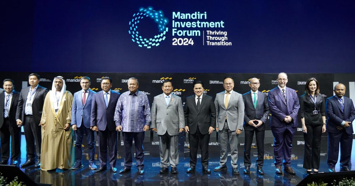 Mandiri Investment Forum (MIF) 2024 Ajak Investor Tangkap Peluang Investasi dalam Era Transisi