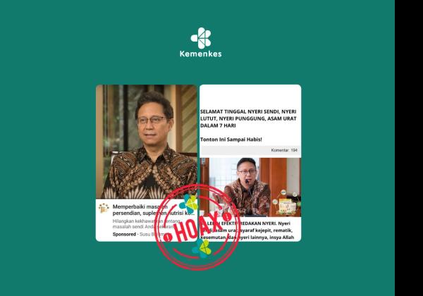Foto Menkes Budi Sadikin Dicatut buat Promosi Suplemen, Ini Klarifikasi Kemenkes
