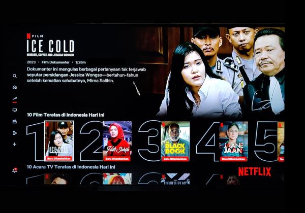 Film Dokumenter Kopi Sianida Berjudul ‘Ice Cold’ Masuk 10 Besar Film Teratas Netflix Dunia